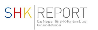 Logo SHK Report - Das Magazin für SHK-Handwerk und Gebäudebetreiber